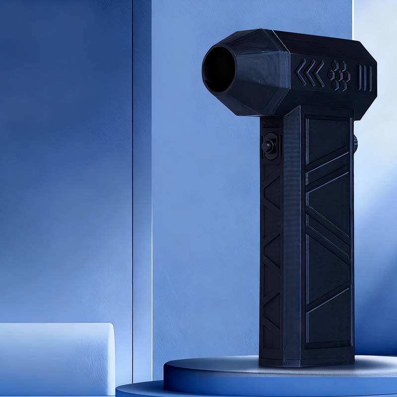 Portable 140,000 Rpm Turbo Fan with Blowing and Vacuuming Functions