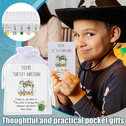 🎅25 PCS SET🎄 - Animal Pun Note Cards