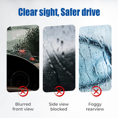 Car Glass Rain Repellent & Anti-Fog Coating Kit