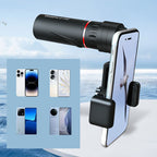 🔭Outdoor Portable Monocular Telescope - 12x50 High Definition with Smartphone Adapter for Adventures 🌄📱