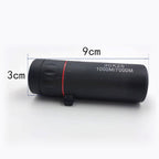 🔭Outdoor Portable Monocular Telescope - 12x50 High Definition with Smartphone Adapter for Adventures 🌄📱