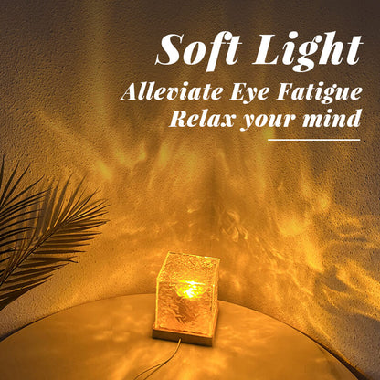 🎁 Rotating Wave Projector - Dynamic Ocean Effect, 16 Changing Colors, Perfect for Baby Care and Nursery Decoration 🌙🚤💫