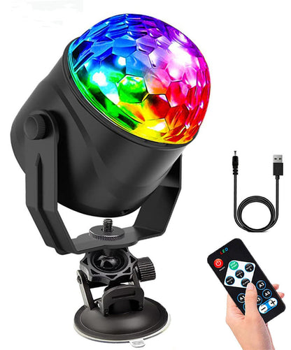 🎄 Colorful Rotating Magic Disco Ball Light