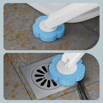 Disposable Toilet Brush with Storage Holder