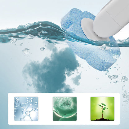 Disposable Toilet Brush with Storage Holder