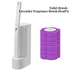 Disposable Toilet Brush with Storage Holder