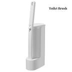 Disposable Toilet Brush with Storage Holder