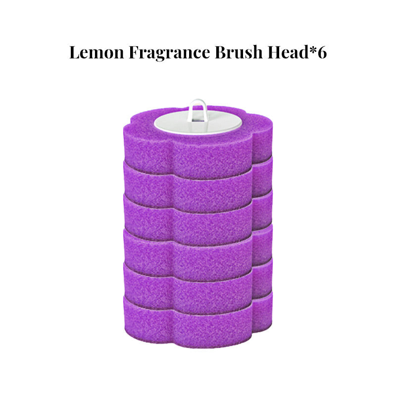 Disposable Toilet Brush with Storage Holder