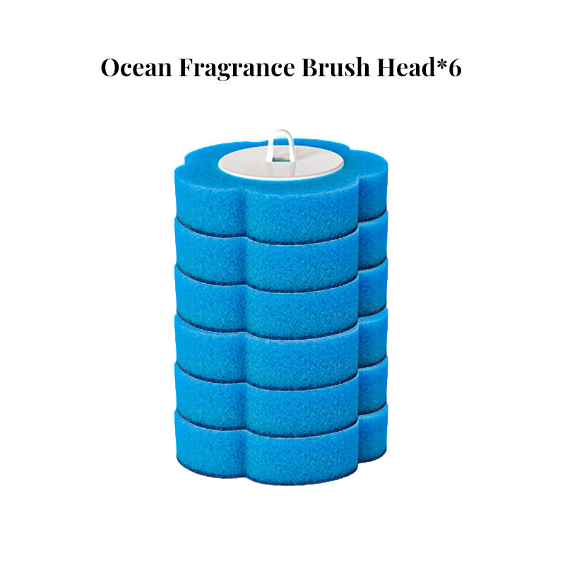 Disposable Toilet Brush with Storage Holder