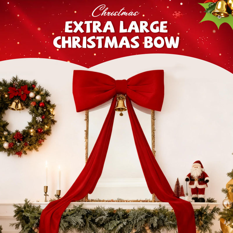 ✨🎄 Extra Large Christmas Bow for Decoration