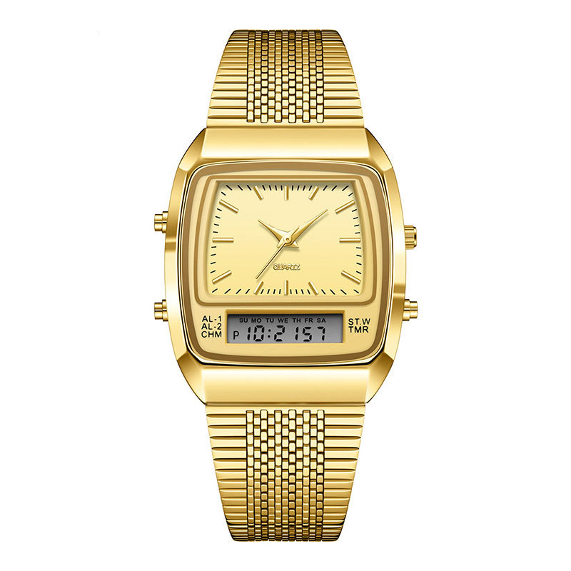 💥LIEBIG Roman Retro Dual System Multi-Function Digital Sports Watch⌚️
