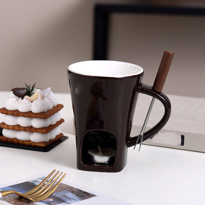 Ceramic Chocolate Fondue Mug