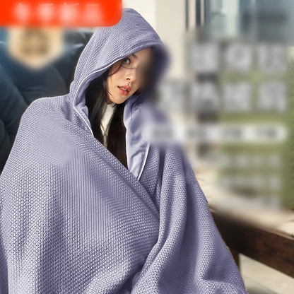 🔥Portable Heated Hooded Blanket Shawl