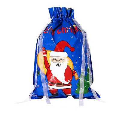 Christmas Drawstring Gift Bags