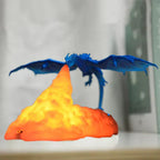 🔥3D Printed Dynamic Balance Dragon LED Night Light🐲