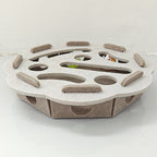 Interactive Felt Maze Toy for Cats