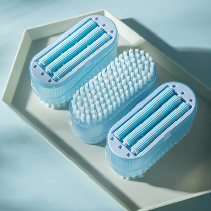 Multifunctional Soap Box with Roller & Scrubber