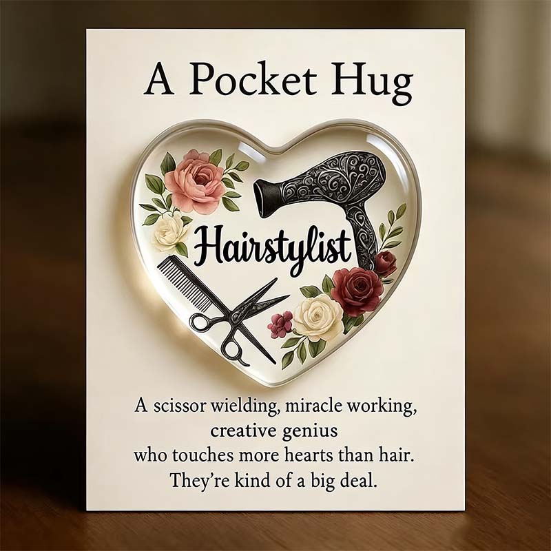 ❤️ Gift Tip - Heart Pocket Hug for Hair Stylists