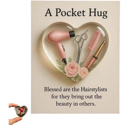 ❤️ Gift Tip - Heart Pocket Hug for Hair Stylists