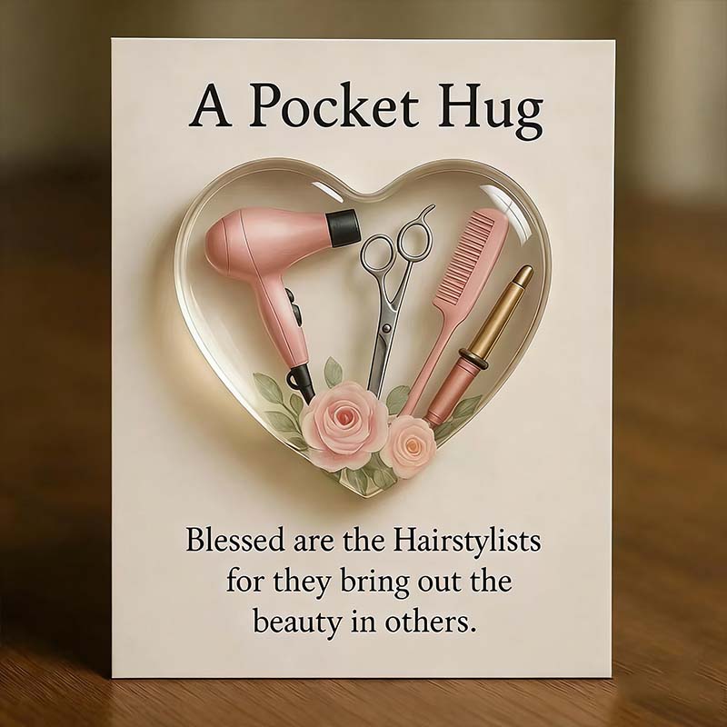 ❤️ Gift Tip - Heart Pocket Hug for Hair Stylists
