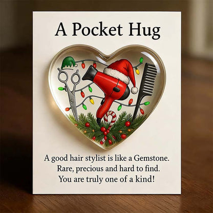 ❤️ Gift Tip - Heart Pocket Hug for Hair Stylists