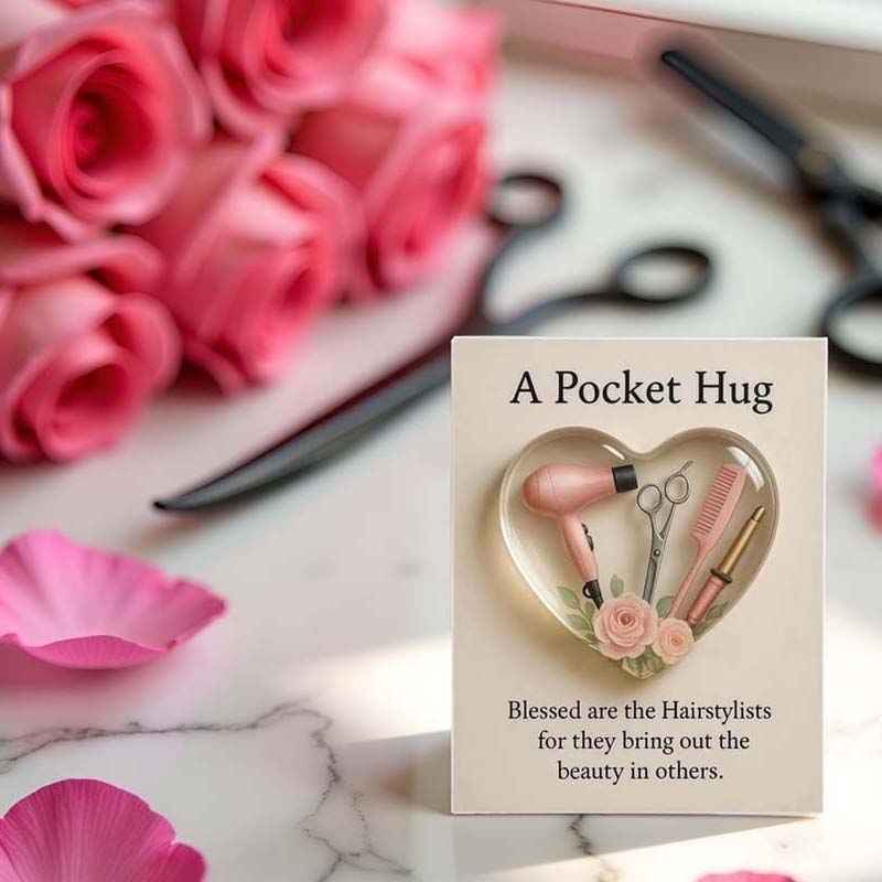 ❤️ Gift Tip - Heart Pocket Hug for Hair Stylists
