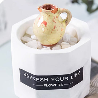 Mini Ceramic Vase Fridge Magnet