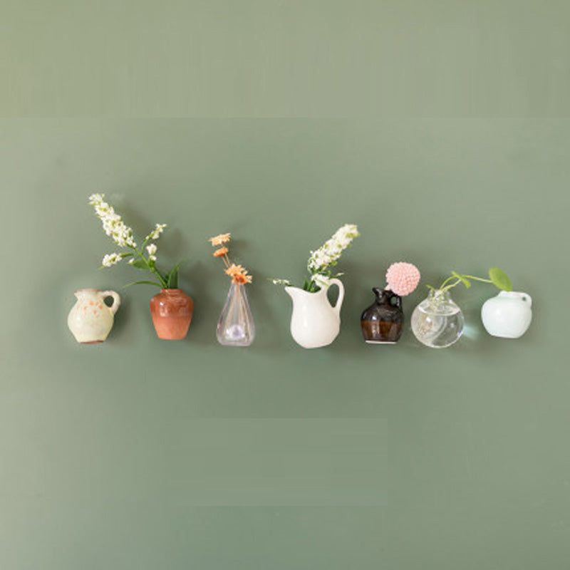 Mini Ceramic Vase Fridge Magnet
