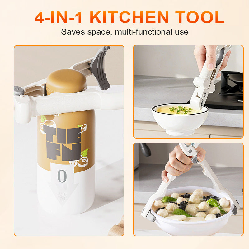 💖4-in-1 Multi-Function Silicone Anti-Scald Bowl Clip