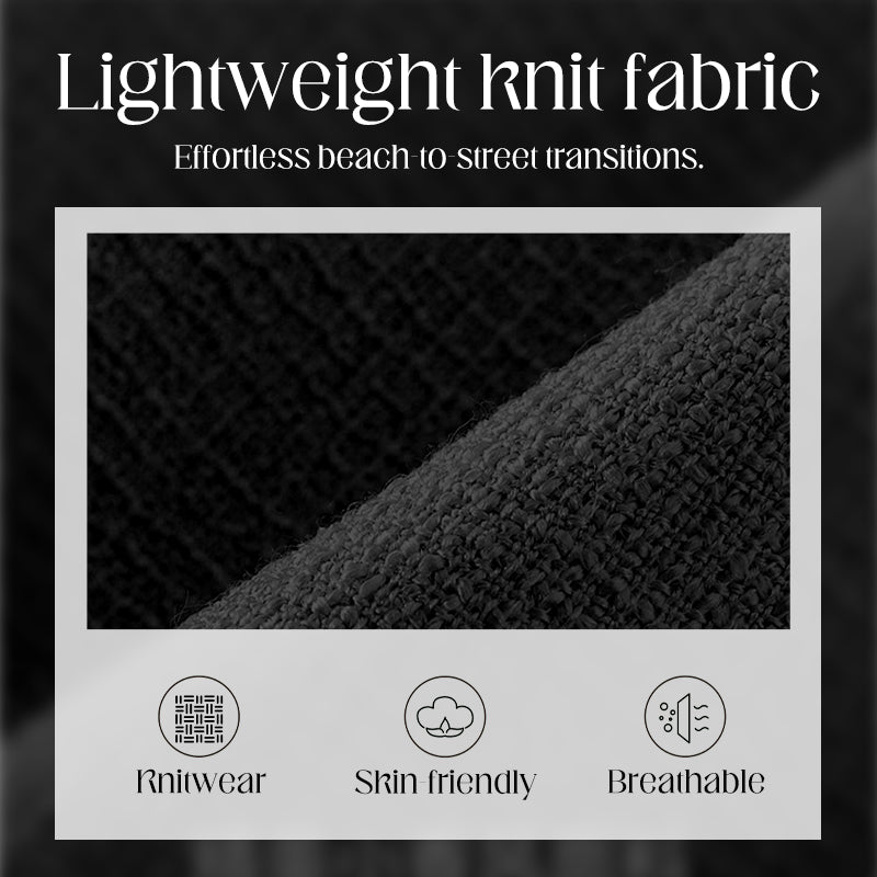 Women’s Sexy Hollow-out Knit Beach Dress