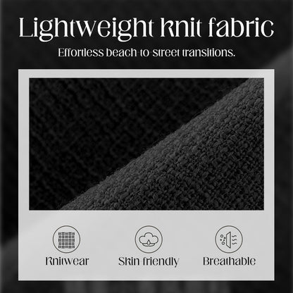 Women’s Sexy Hollow-out Knit Beach Dress