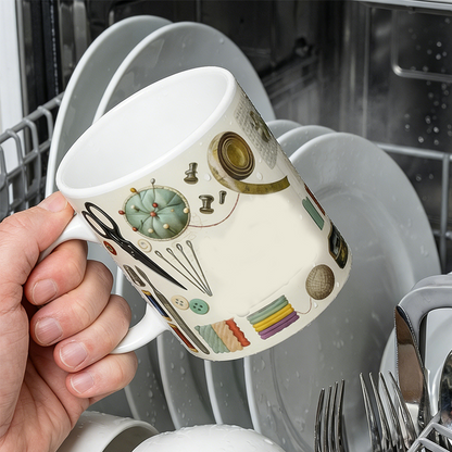 Ceramic Coffee Mug with Handle