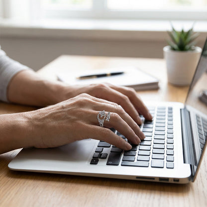 ⏳Time-Limited Special⏰S925 Sterling Silver Celtic Knot Open Ring