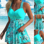 👙Strap Top & Fitted Swim Shorts Separable Swimsuit