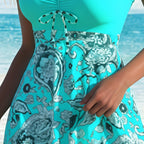 👙Strap Top & Fitted Swim Shorts Separable Swimsuit