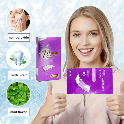 🦷 💜Safe & Effective Whitening Strips. Gently brighten your smile for daily confidence🌸💎