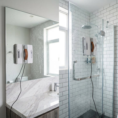 ✨🔥Automatic Window Cleaning Robot with Smart Spray🤖