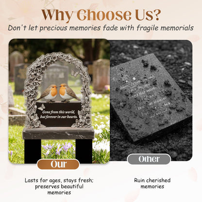 Robin Memorial Grave Marker