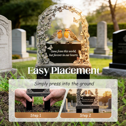 Robin Memorial Grave Marker