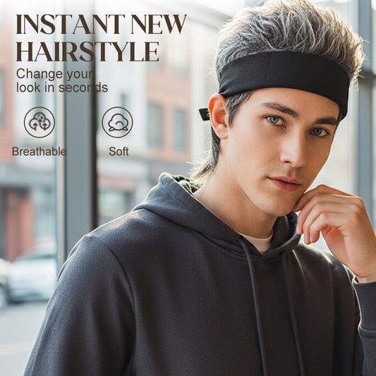 🧢Unisex Hip-Hop Wig Hat – Grunge Style, Soft & Comfortable Fit for Parties, Cosplay and Costumes ✨