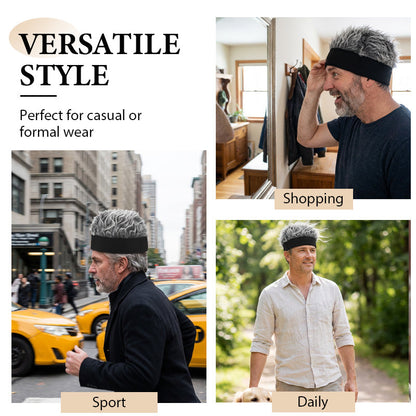 🧢Unisex Hip-Hop Wig Hat – Grunge Style, Soft & Comfortable Fit for Parties, Cosplay and Costumes ✨