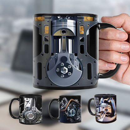 Mechanic Engine Ceramic Coffee Mug