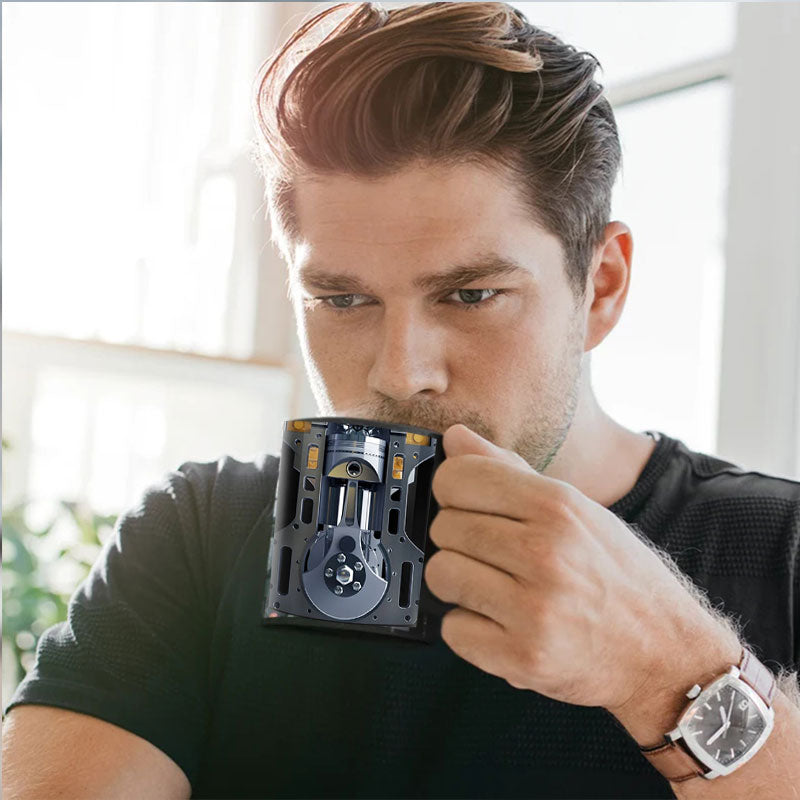 Mechanic Engine Ceramic Coffee Mug