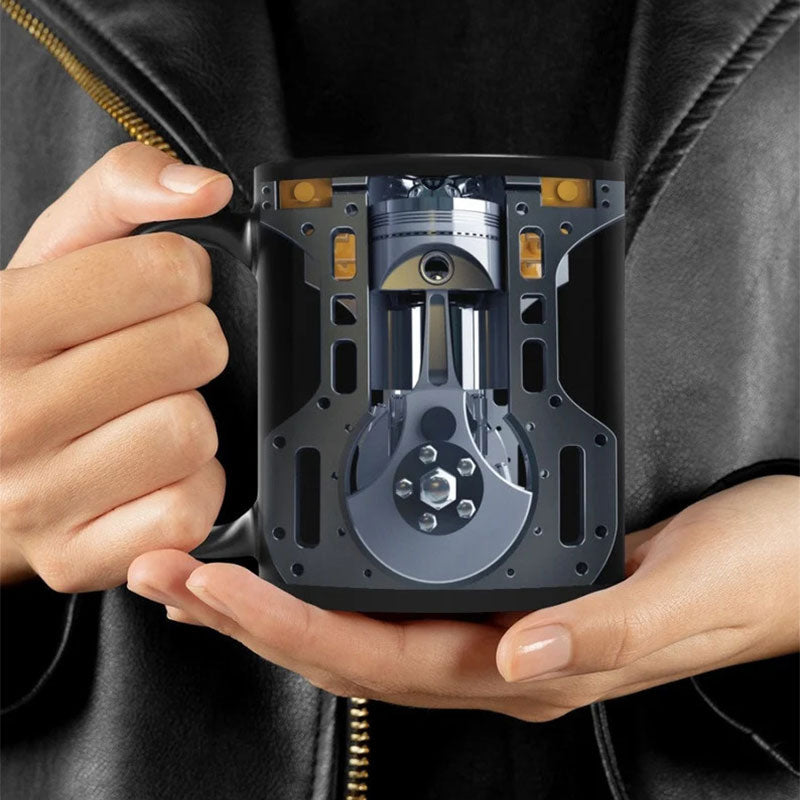 Mechanic Engine Ceramic Coffee Mug