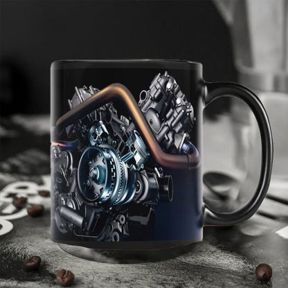 Mechanic Engine Ceramic Coffee Mug