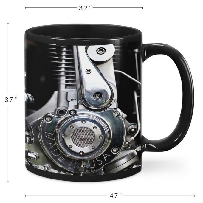 Mechanic Engine Ceramic Coffee Mug