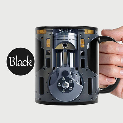 Mechanic Engine Ceramic Coffee Mug