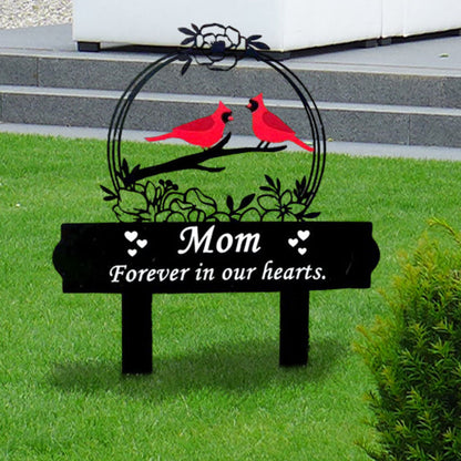 Metal Cemetery Memorial Stake