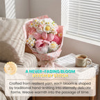 Handmade Crochet Flower Bouquet