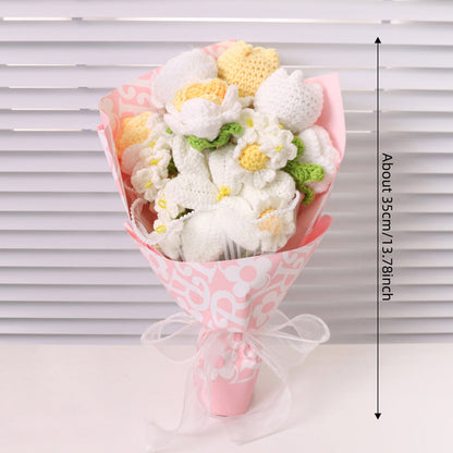 Handmade Crochet Flower Bouquet